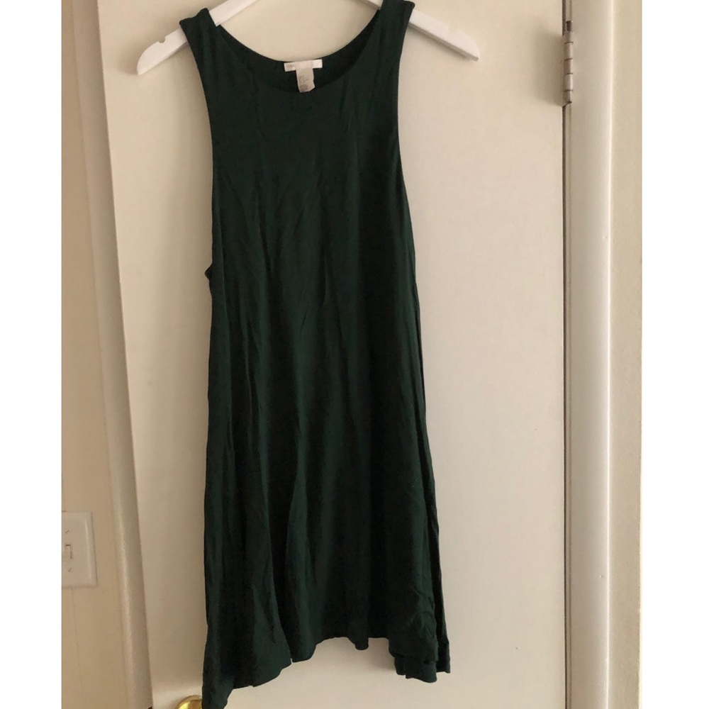 Dark Green Dress